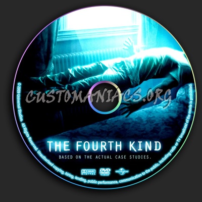 The Fourth Kind dvd label