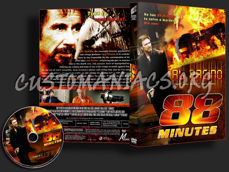 88 Minutes dvd cover