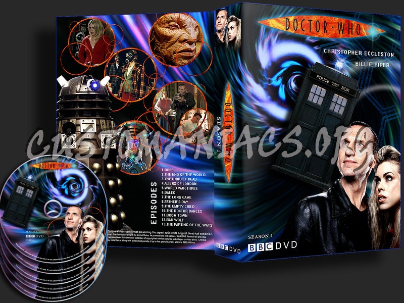 Doctor Who - Series 1 dvd cover