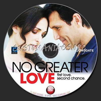 No Greater Love dvd label