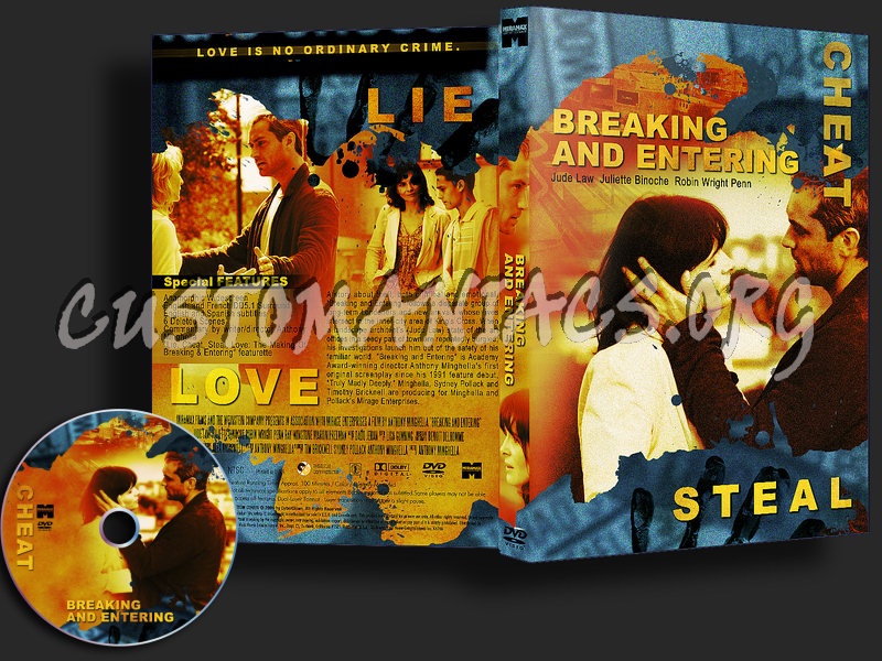Breaking And Entering dvd cover