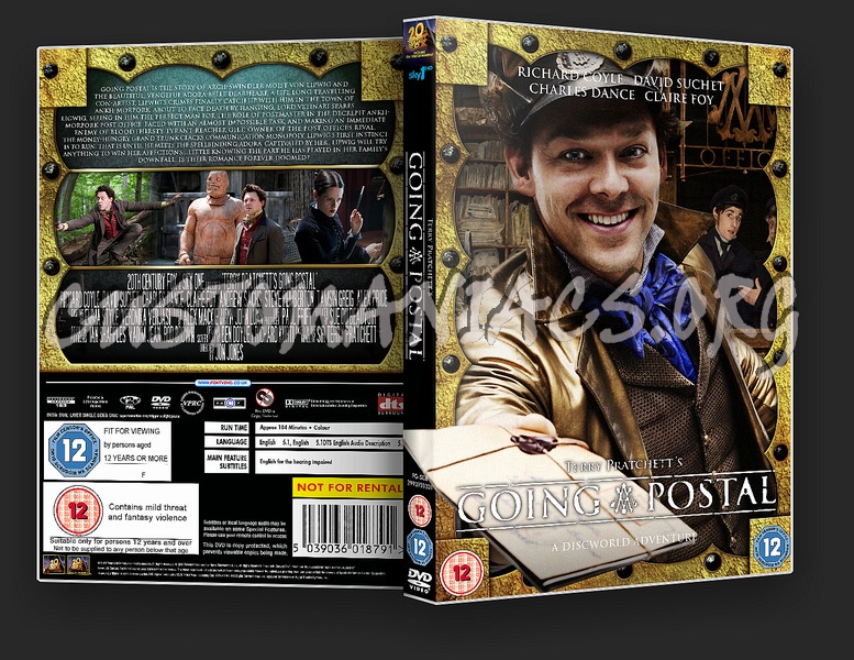 Terry Pratchett's Going Postal dvd cover