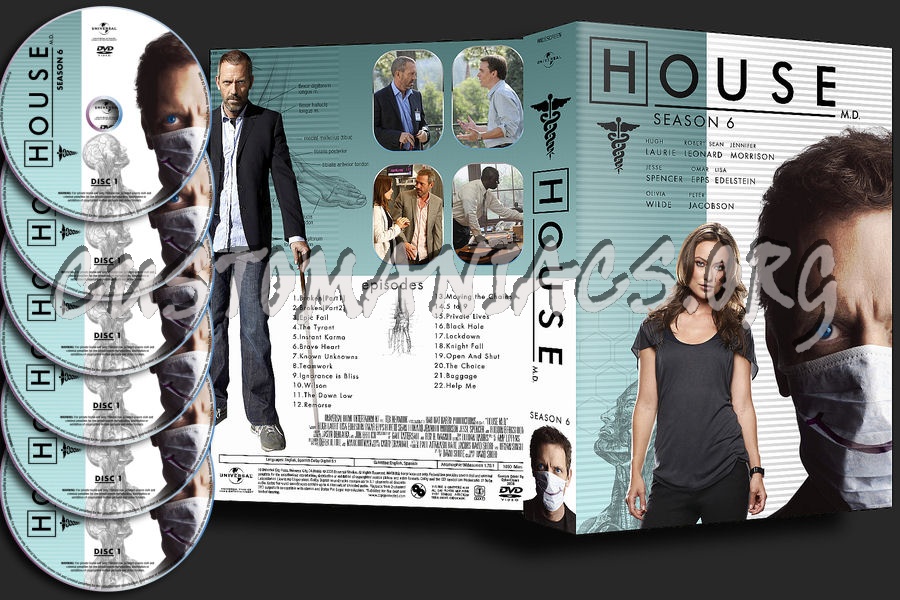 House : Season 6 dvd cover