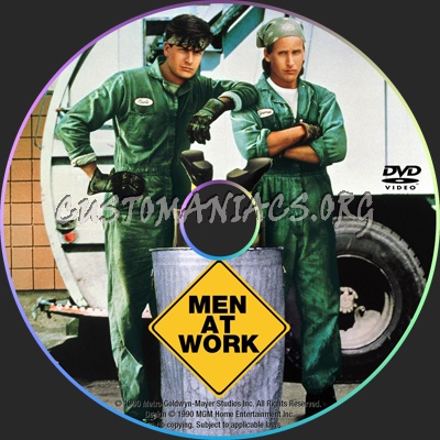 Men at Work dvd label