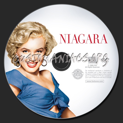 Niagara dvd label