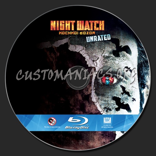 Night Watch blu-ray label