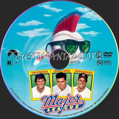 Major League dvd label