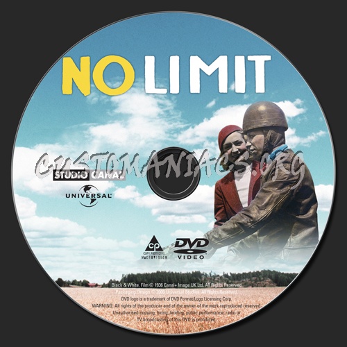 No Limit dvd label