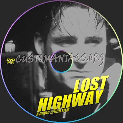 Lost Highway dvd label