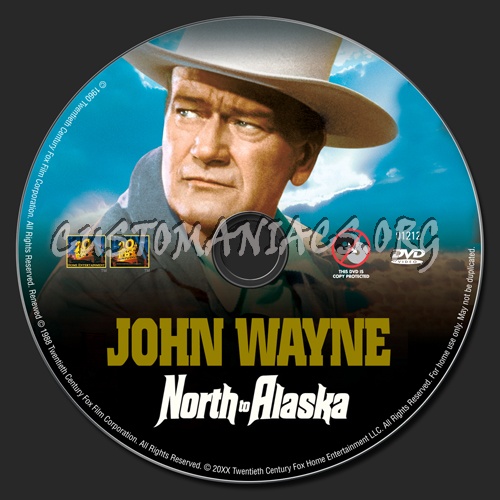 North to Alaska dvd label