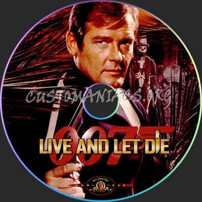 Live and Let Die dvd label