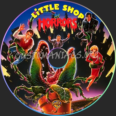 Little Shop of Horrors dvd label