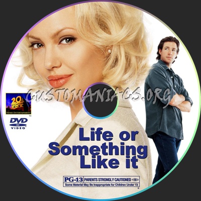 Life or Something Like it dvd label