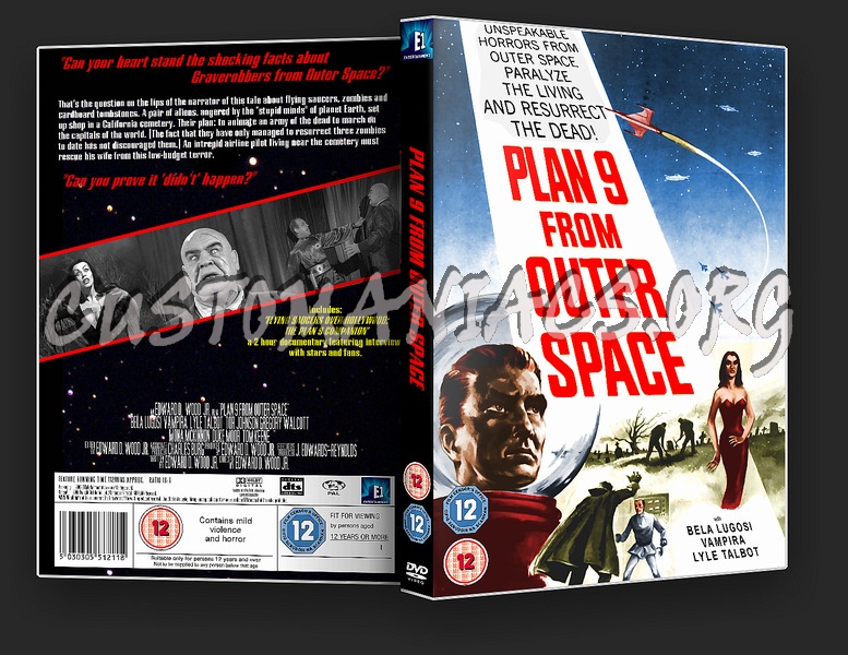 Plan 9 From Outer Space dvd cover
