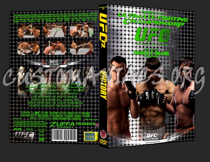 UFC 72 Victory dvd cover