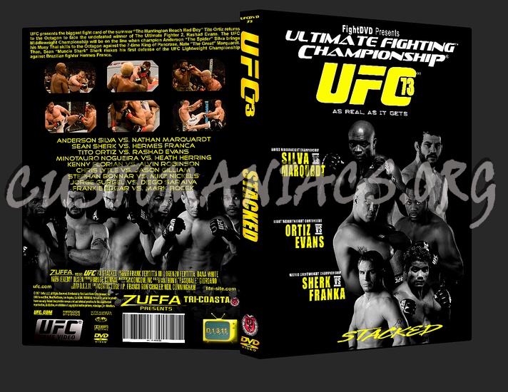 UFC 73 Stacked dvd cover