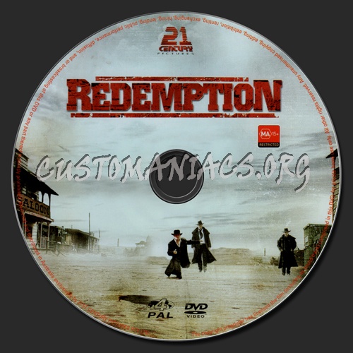 Redemption dvd label