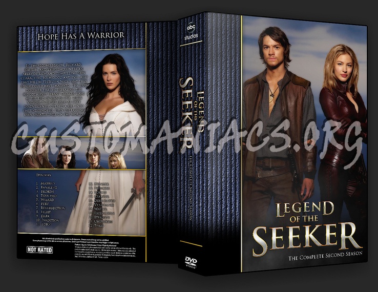 Legend Of The Seeker - TV Collection dvd cover