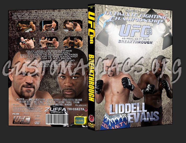 UFC 88 Breakthrough dvd cover
