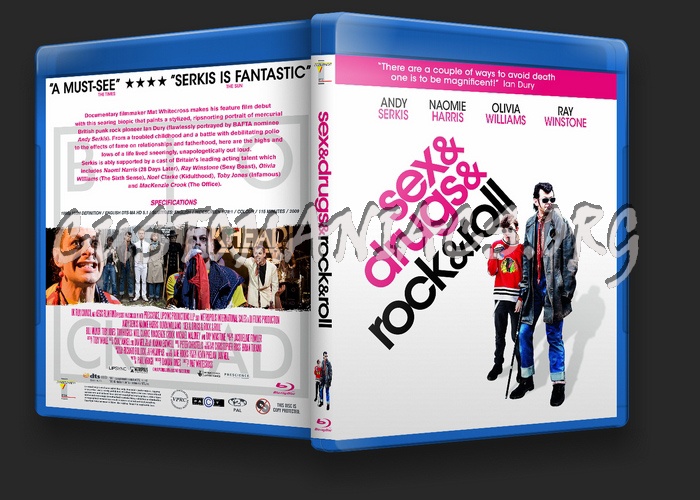 Sex & Drugs & Rock & Roll blu-ray cover