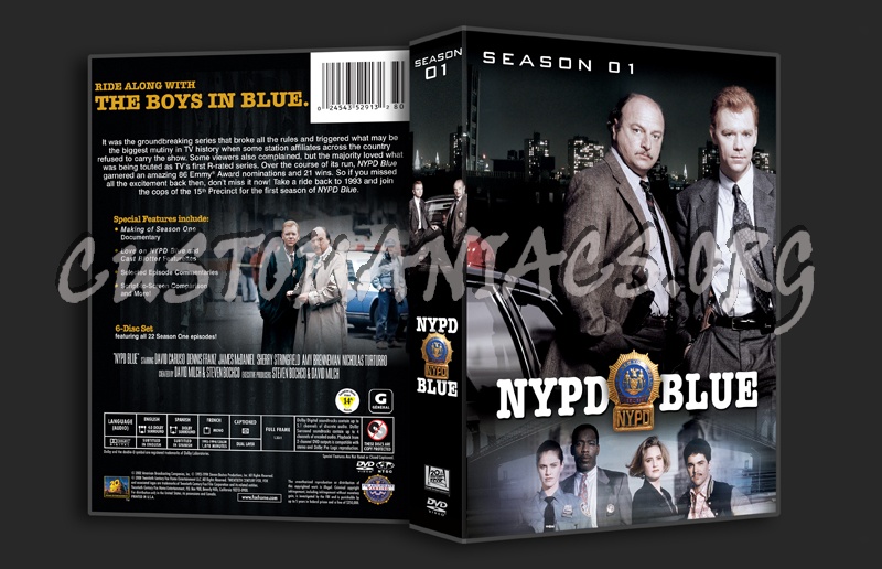 NYPD Blue Season 1 dvd cover