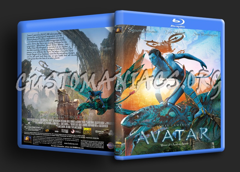 Avatar blu-ray cover - DVD Covers & Labels by Customaniacs, id: 105443 ...