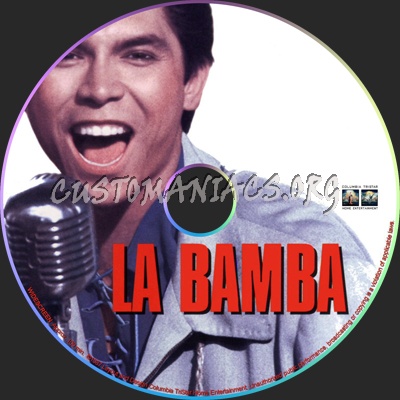 La Bamba dvd label