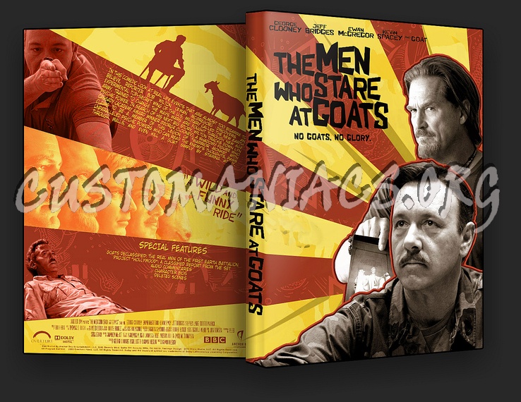 The Men Who Stare At Goats dvd cover