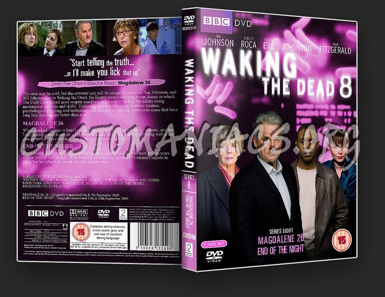 Waking The Dead Series 8 dvd cover