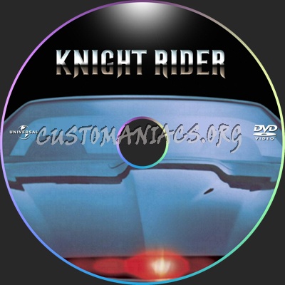 Knight Rider dvd label