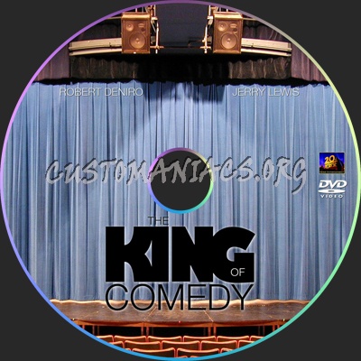 The King of Comedy dvd label