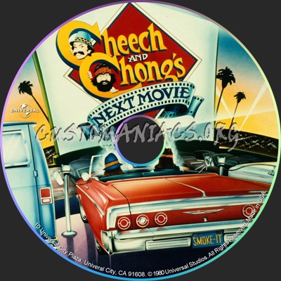 Cheech And Chong's Next Movie dvd label