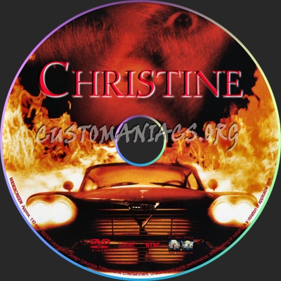 Christine dvd label