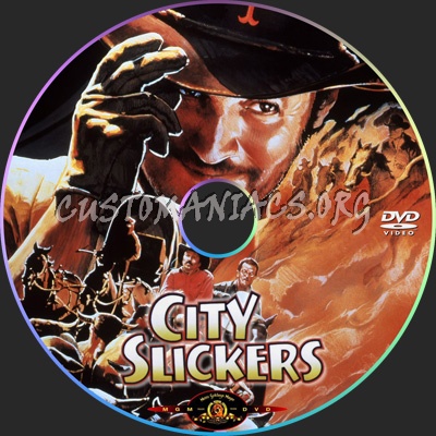 City Slickers dvd label