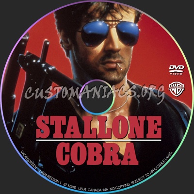 Cobra dvd label