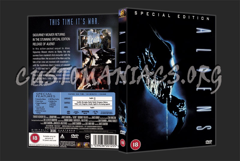 Aliens dvd cover
