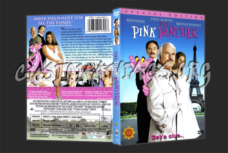 The Pink Panther dvd cover