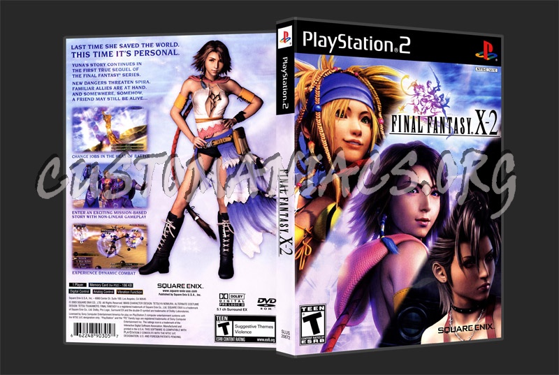 Final Fantasy X-2 dvd cover