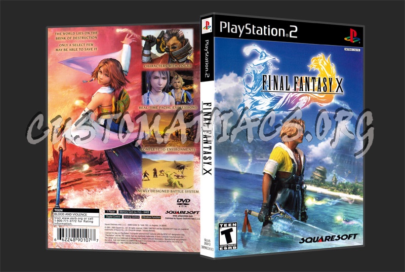 Final Fantasy X dvd cover