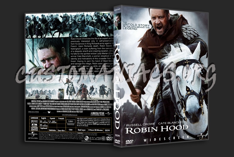 Robin Hood (2010) dvd cover