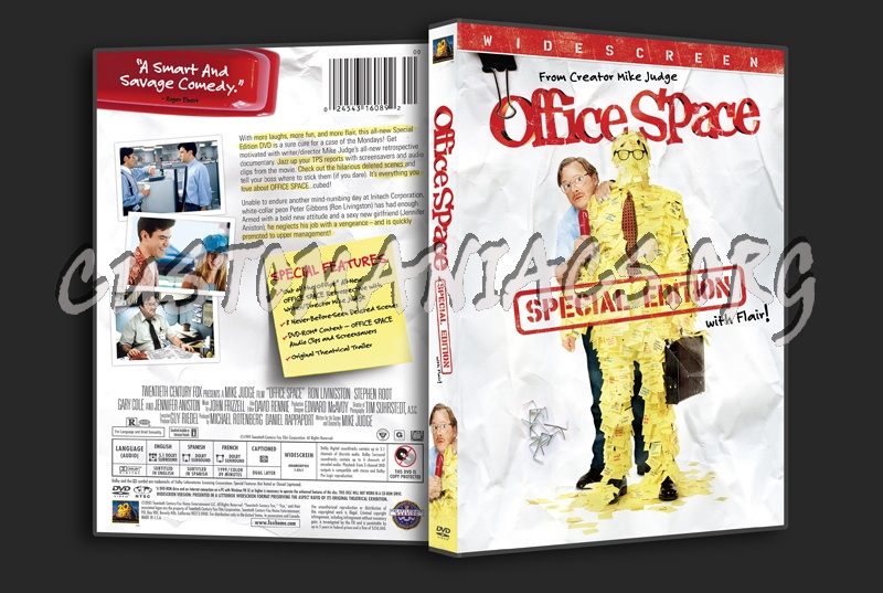 Office Space dvd cover