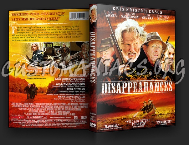 Disappearances dvd cover
