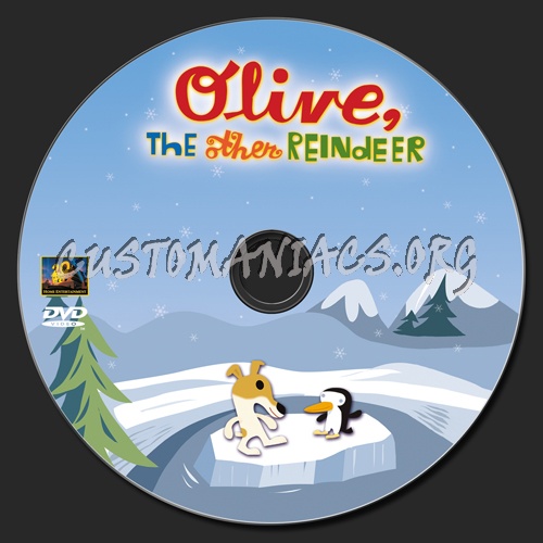 Olive, The Other Reindeer dvd label