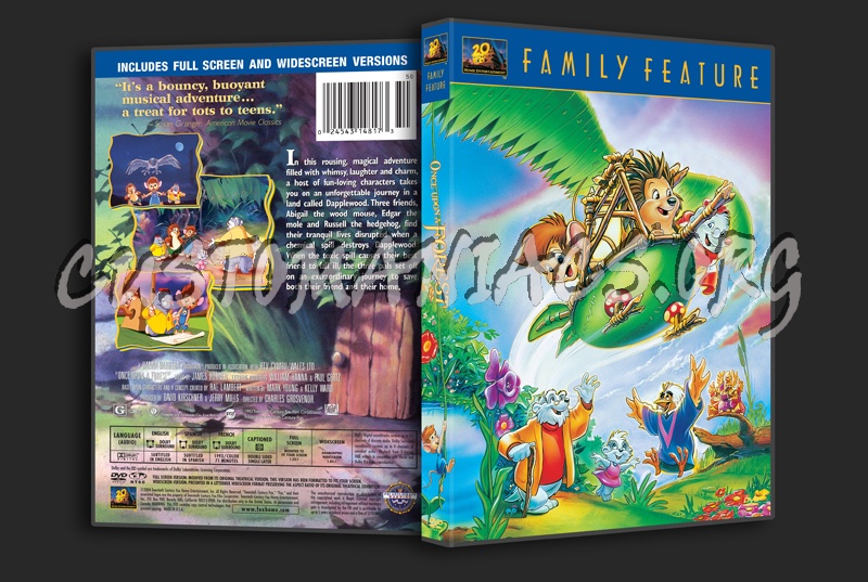 Once Upon a Forest dvd cover