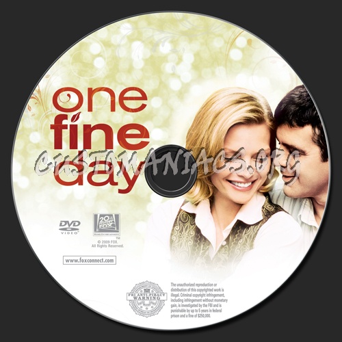 One Fine Day dvd label