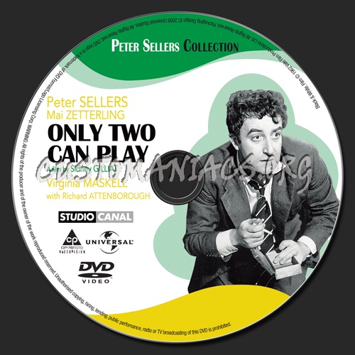 Only Two Can Play dvd label