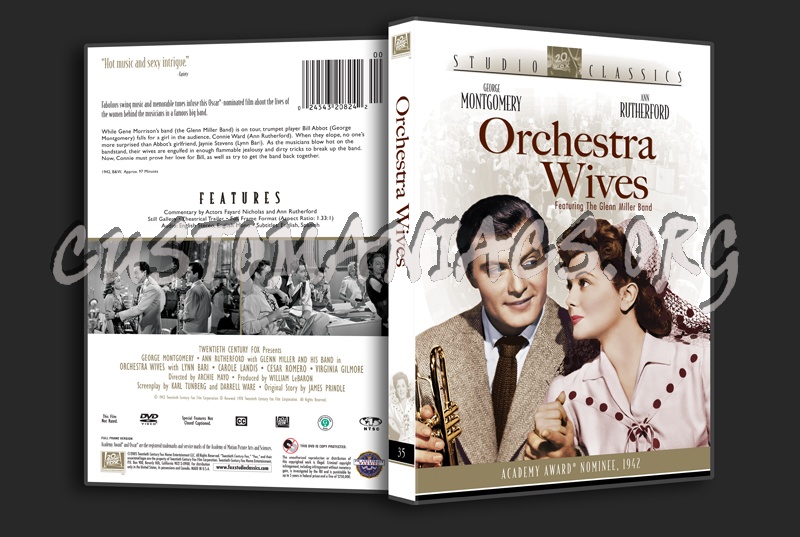 Orchestra Wives dvd cover