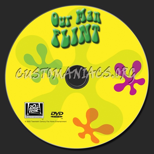 Our Man Flint dvd label