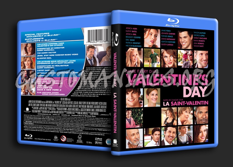 Valentine's Day blu-ray cover