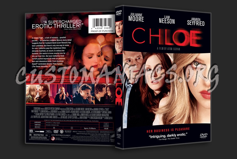 Chloe dvd cover